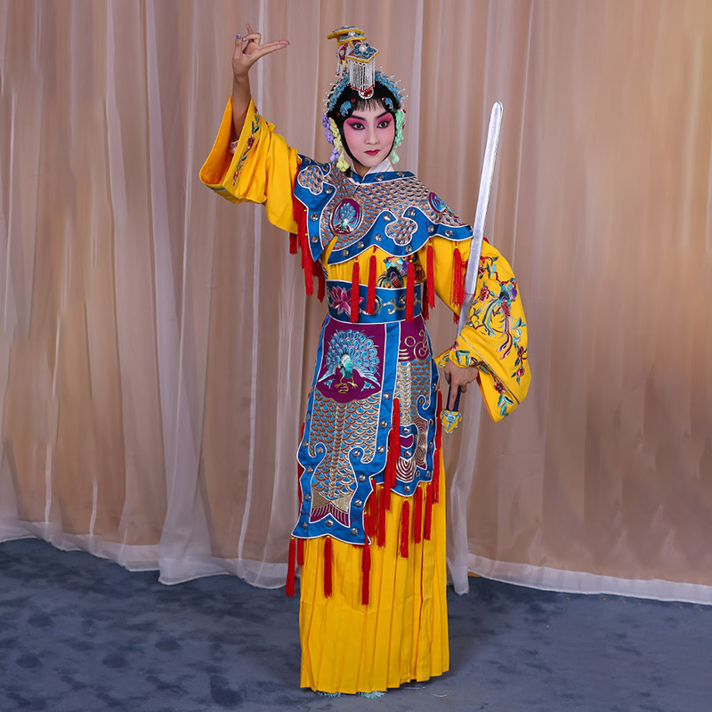 永靖霸王别姬虞姬服 软绉别姬服