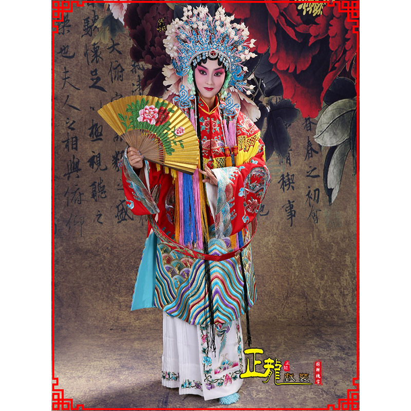 永靖凤袍杨贵妃贵妃醉酒 软绉团凤女蟒